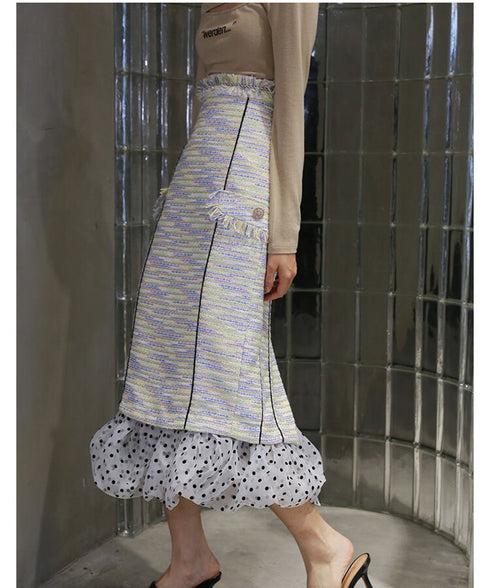 Tweed Mermaid Skirt